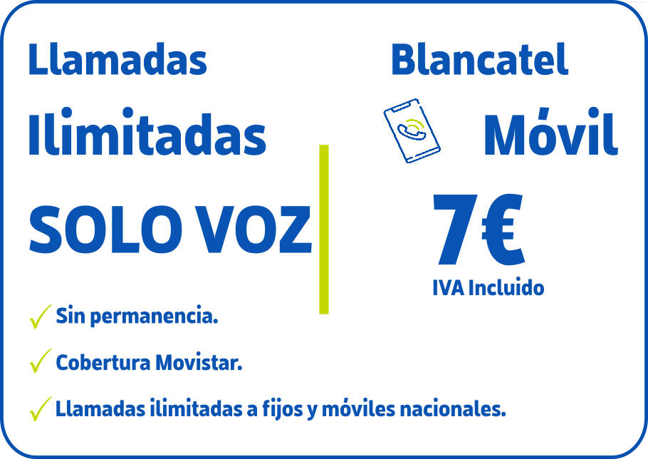 Llamadas Ilimitadas Sólo Voz